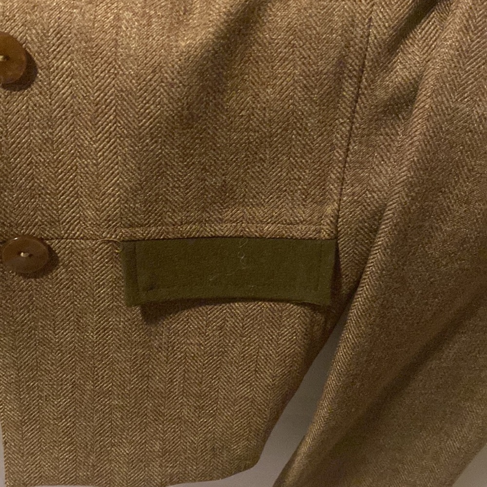 PRE-OWNED WOMEN KORET 2 PIECE GREEN PANTSUIT PANTS & BLAZER - Picture 16 of 16